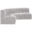 Hirah Upholstered Curved Sectional Reversible-89266558