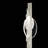 Selene Wrought Iron LED Flush Mounted Sconce-84975500-84975498