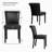 Momordique Nailed Trim Faux Leather Waterproof Upholstered Parsons Dining Chairs-112721850-116817691