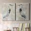 Crane at Dusk I - ensemble de 2 reproductions-803969419-803969461-731372776