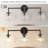 3-light Globe Glass Vanity Light