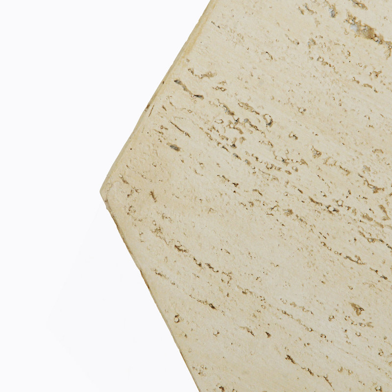 Hexagonal Archaistic Side Table