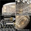 Lustre en cristal de style moderne