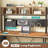 L Shaped Gaming Desk With Hutch, 57.5” Reversible Corner Computer Desk With Storage Shelves, Gaming Desk With Pegboard, Led Lights, Power Outlet, Keyboard Tray-375234839