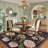 Vintage Boho Rugs Washable Area Rug Low Pile Non Slip Carpet Floral Botanical Accent for Living Room Bedroom Dining Nursery-222753916-222753914