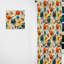 Mod Botanical Delight II - Rideau Mid-Century - Velours obscurcissant - 1 panneau-107576078