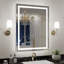 UL Certified Front & Back LED Anti-Fog Tempered Glass Bathroom Vanity Mirror-236962881