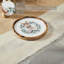 Assiette en bois Bunny Hop naturel avec lapin et couronne-106207863
