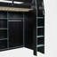 Lit mezzanine double avec bureau intégré-148962796