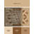 Machine Washable Parlin Planetary Model Classic Damask Rug in Beige – Beige Binding-1644808585