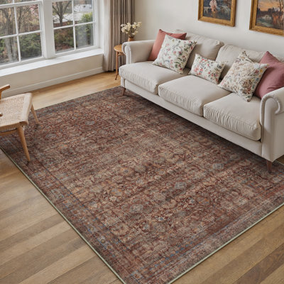 Tapis lavable Amber Vintage