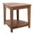 Biagi 18 in. W Teak Shower Bench