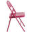 Oliverson Double Braced Metal Folding Chair-2062912993