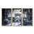 Toile naturelle avec cadre flottant