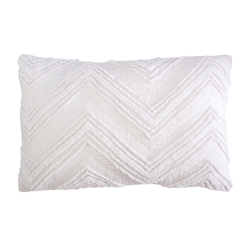 Candlewick Dove Embroidered Pillow