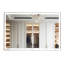 Aluminium Frame Horizontal Rectangle Mirror