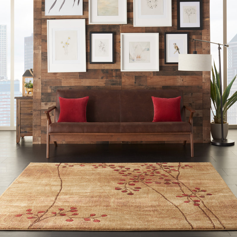 Arnim Floral Indoor Rug, Square 6'7"