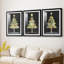 Christmas Holiday Art CXIX - Impression encadrée sur mesure de qualité supérieure - 3 pièces-2118936980-2118936981
