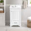 Meuble-lavabo avec lavabo en céramique Damarquis-485272062