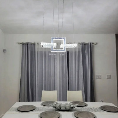 Cheyenne 3 - Light LED Geometric Chandelier