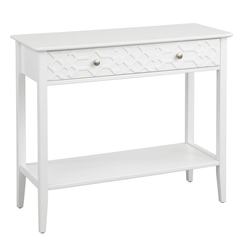Console 36 po Sue, blanc