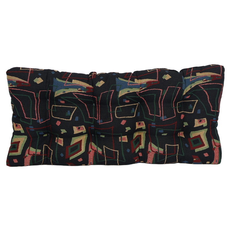 42-Inch By 19-Inch Tufted Tapestry Loveseat Cushion
