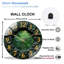 Horloge murale en verre 1-12 "