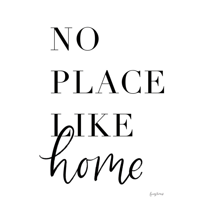 Simple Words VIII by Becky Thorns - No Frame Print on Canvas, 30cm H x 20cm W x 3.8cm D