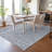 Machine Washable Indoor/Outdoor Colman ACN2152 Striped Rug-777035288