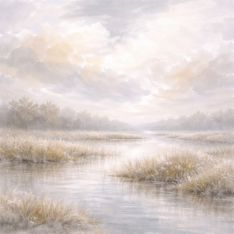 Art mural sur toile Silent Passage, L 24 po x H 16 po x P 1,5 po