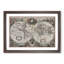Vintage World Map Vol.2 by Henricus Hondius Ii - Picture Frame Painting-62764988-62764990