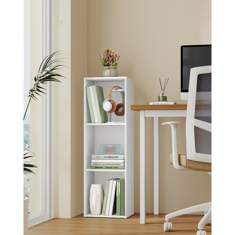 Bookshelf, Bookcase, Storage Shelving Unit, Display Shelf, Open Compartments, 24 X 30 Cm, Living Room, Home Office, Bedroom