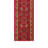 Homeline Non-Slip Rubberback Oriental Indoor Runner Rug, Dark Red-397911834