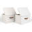 Set of 2 Storage Fabric Boxes with Lids-1153938117
