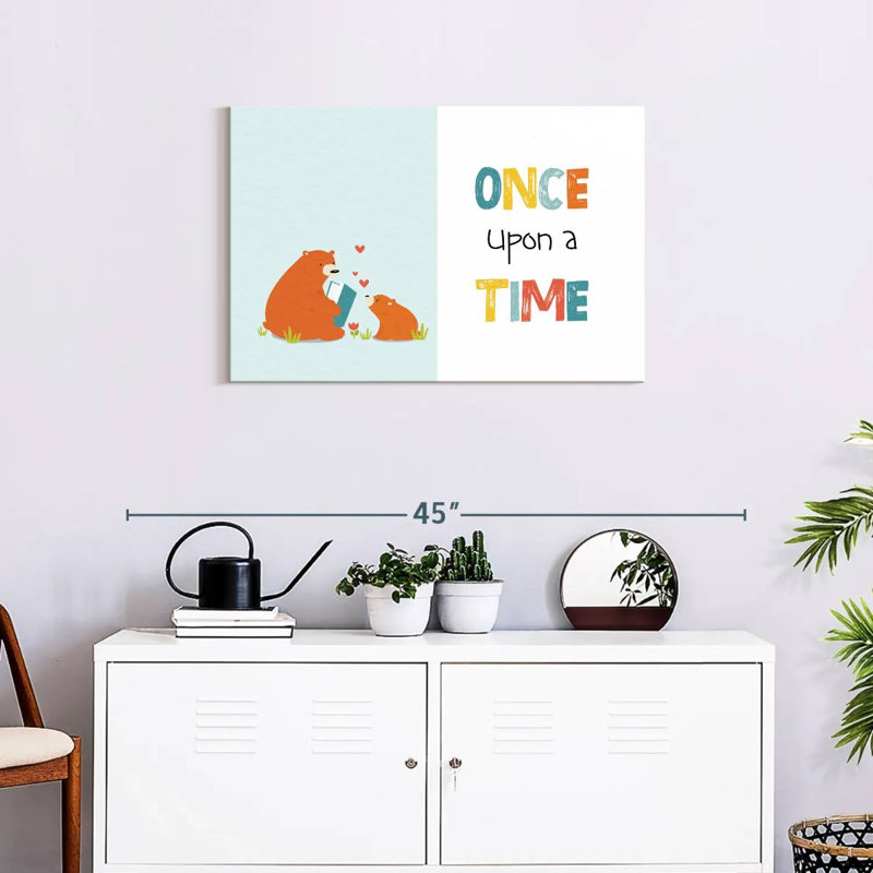 Ashelle Nursery Once Upon A Time, 24" H x 36" W