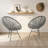 Indoor/Outdoor Acapulco Chair (Set of 2)