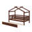 Wooden House Bed with Trundle-101824684-126131857