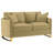 Whittier Camel Upholstered Sofa Set