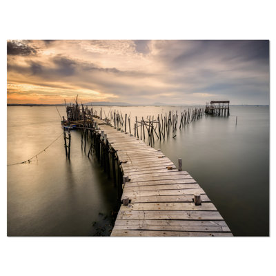 " Carrasqueira Old Wooden Pier "