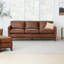 Canapé en cuir 85 po Cascades-1234196034
