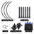 JOMEED Round Fitness Trampoline with Handlebar