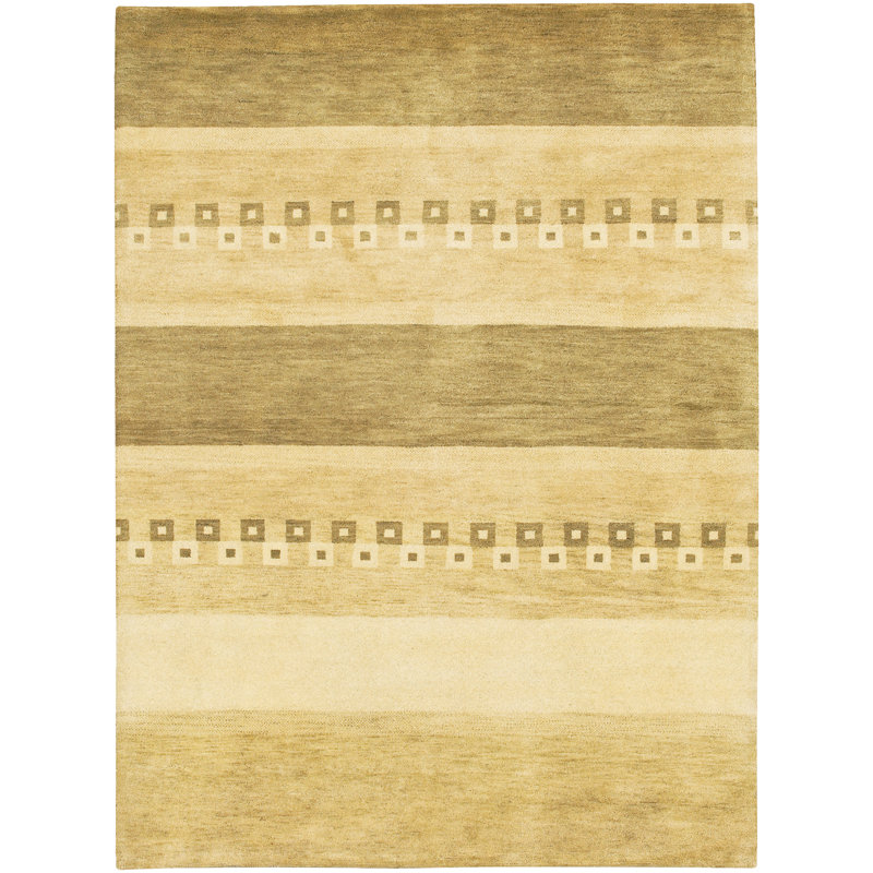 Chelsea Brown / Tan Area Rug, Rectangle 5' x 7'6"