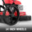 Powersmart 22" High-Wheeled Gas Trimmer, 161Cc, 4-Cycle Gas Walk Behind String Trimmer