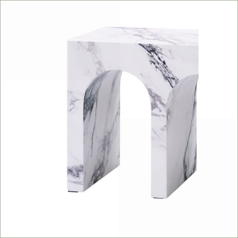 Table basse transitionnelle écologique en fibre de béton - utilisation durable à l'intérieur et à l'extérieur