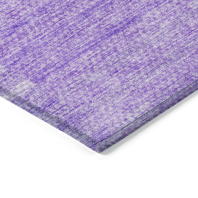 Tapis lavable à rayures 8 po