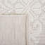 Tapis ivoire en laine / coton touffeté à la main Sharene-443081067