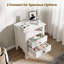 Philomena 2 Drawer Nightstand-561412725