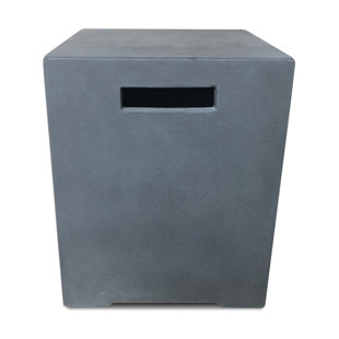 Couvre-réservoir de propane avec foyer d’extérieur Hermit