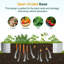 Lit de jardin surélevé galvanisé argent-123098775