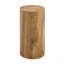 Table basse cylindrique simple en grain de bois, mobilier de salon en panneau de fibres à densité moyenne. Convient aux salons de style industriel.-203525276